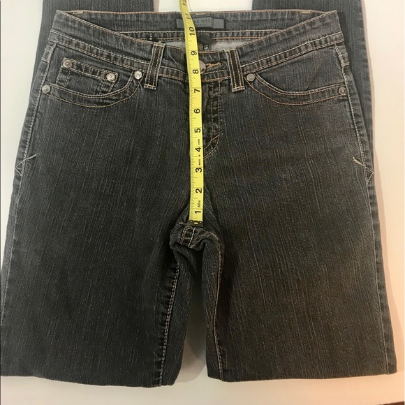 Nine West Sunset Skinny Gray Tone Studded Jeans - Picture 3 of 7